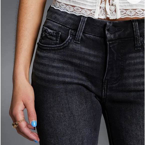 BUCKLE BLACK No. 53 Cropped Straight Stretch Jean 28 waist - Picture 5 of 13